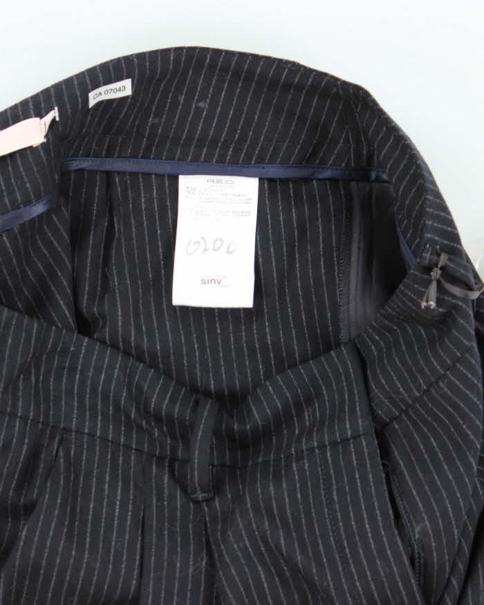 Women's R.E.D. Valentino New With Tags Pinstripe Trousers - L