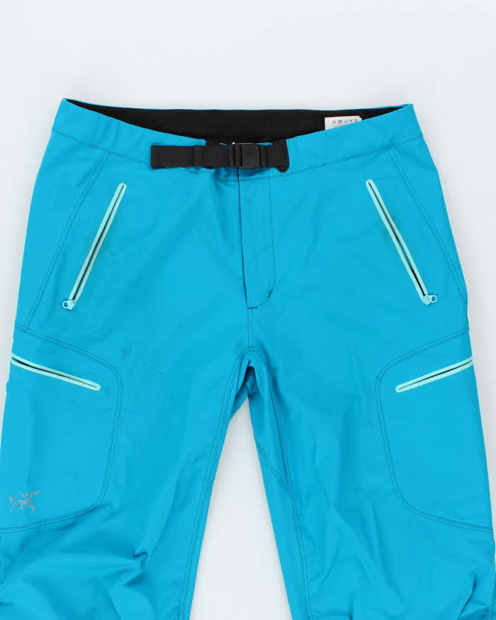 Women's Arc'Teryx Teal Blue Hiking Trousers - L
