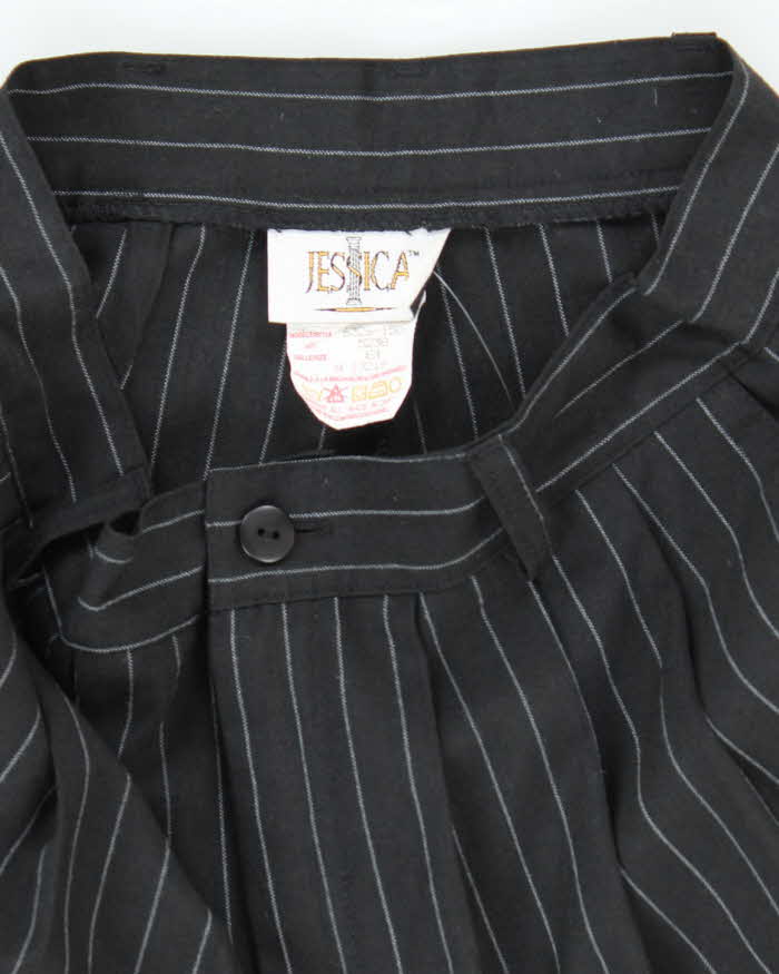 Vintage 90s Jessica Pinstripe Trousers - XS
