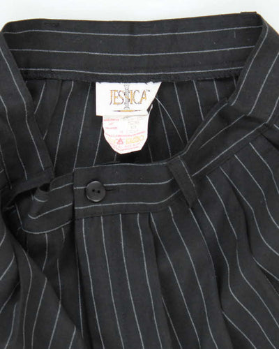 Vintage 90s Jessica Pinstripe Trousers - XS