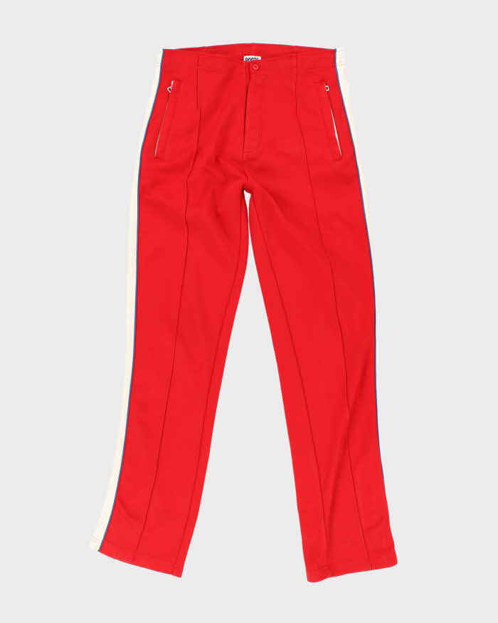 Vintage 1990s Roots Red Tracksuit Trousers - M