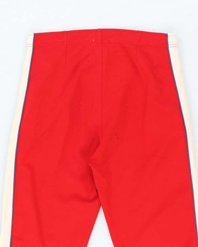 Vintage 1990s Roots Red Tracksuit Trousers - M