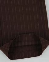 Women's Jessica Brown Pinstripe Wide Leg Trousers - M