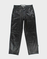 Vintage Versace Jeans Couture Leather Trousers - W34 L34