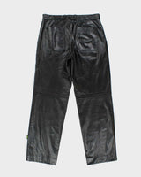 Vintage Versace Jeans Couture Leather Trousers - W34 L34