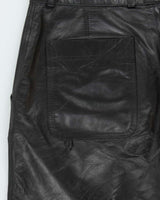 Vintage Versace Jeans Couture Leather Trousers - W34 L34