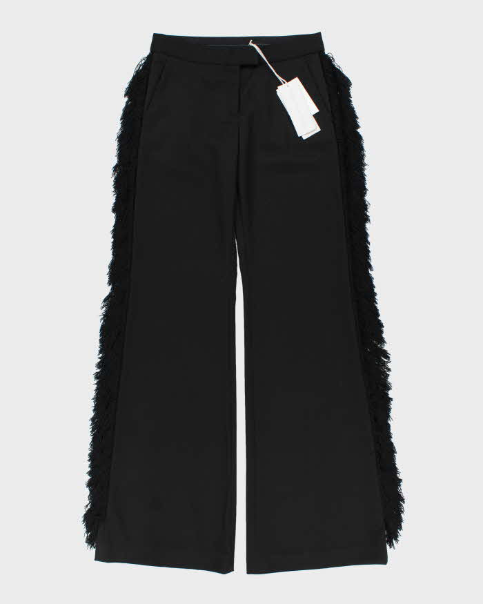 Deadstock Stella McCartney Fringe Wool Trousers - W28 L36