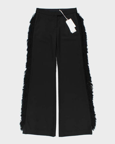 Deadstock Stella McCartney Fringe Wool Trousers - W28 L36