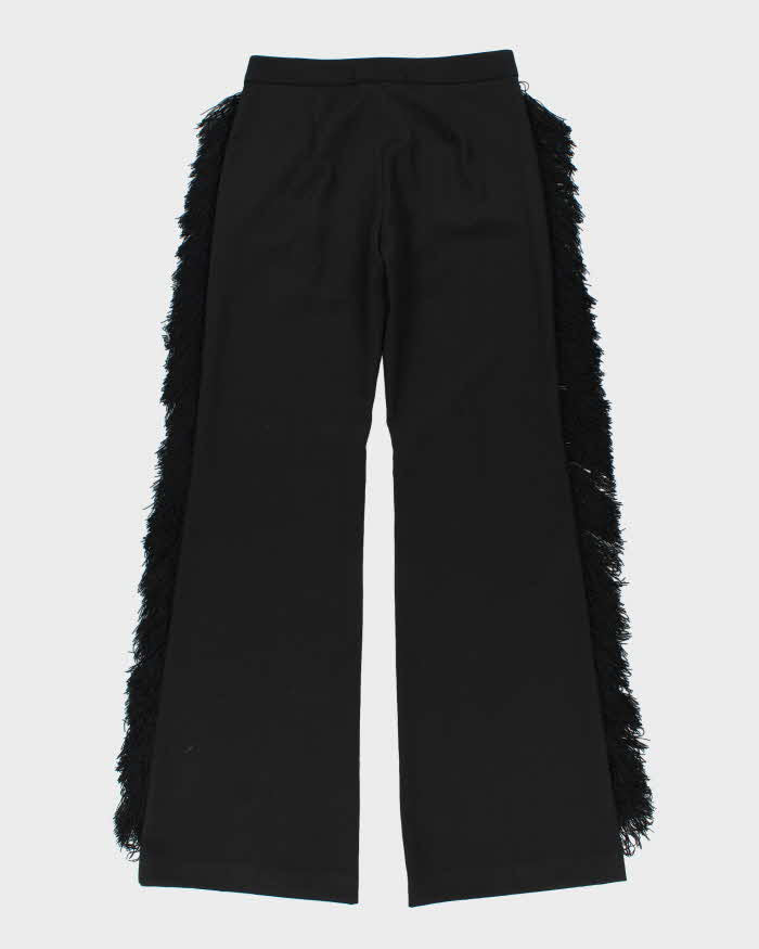 Deadstock Stella McCartney Fringe Wool Trousers - W28 L36