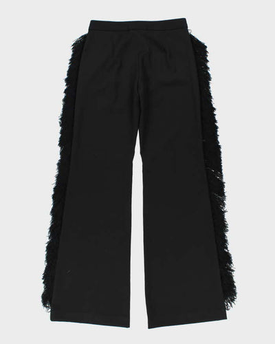 Deadstock Stella McCartney Fringe Wool Trousers - W28 L36