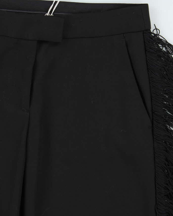 Deadstock Stella McCartney Fringe Wool Trousers - W28 L36
