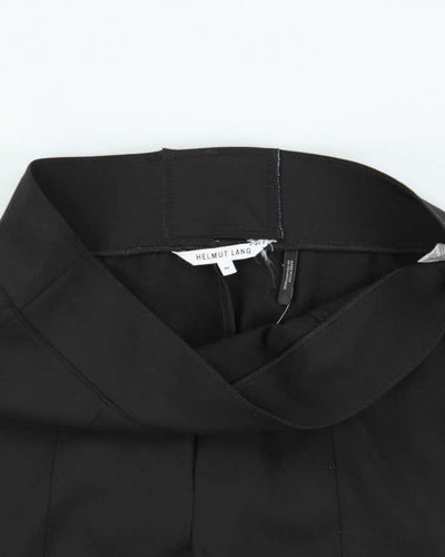 Helmut Lang Black Flared Leggings - M