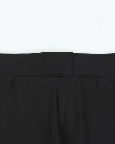 Helmut Lang Black Flared Leggings - M
