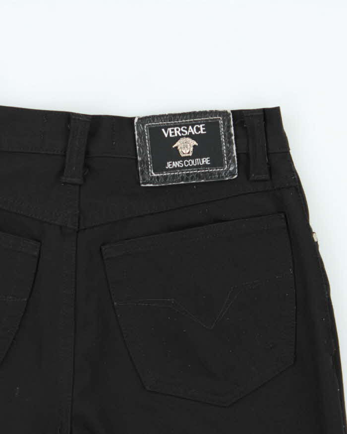Vintage 1990s Versace Jeans Couture Straight Leg Trousers - W28 L27