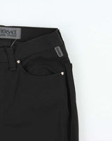 Vintage 1990s Versace Jeans Couture Straight Leg Trousers - W28 L27