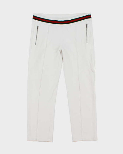 Vintage 2010 Gucci x Fiat 500 Cotton Tracksuit Bottoms - W30 L25