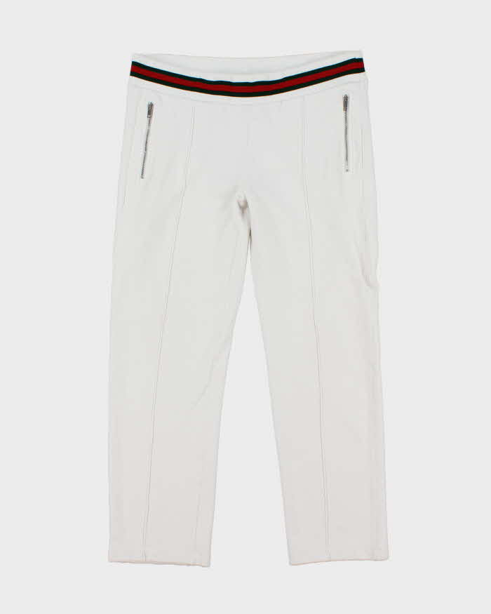 Vintage 2010 Gucci x Fiat 500 Cotton Tracksuit Bottoms - W30 L25