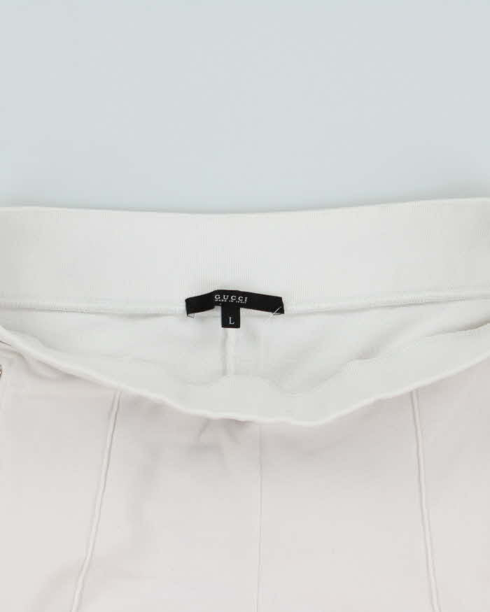 Vintage 2010 Gucci x Fiat 500 Cotton Tracksuit Bottoms - W30 L25