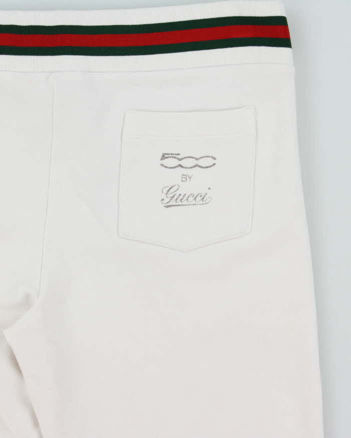 Vintage 2010 Gucci x Fiat 500 Cotton Tracksuit Bottoms - W30 L25