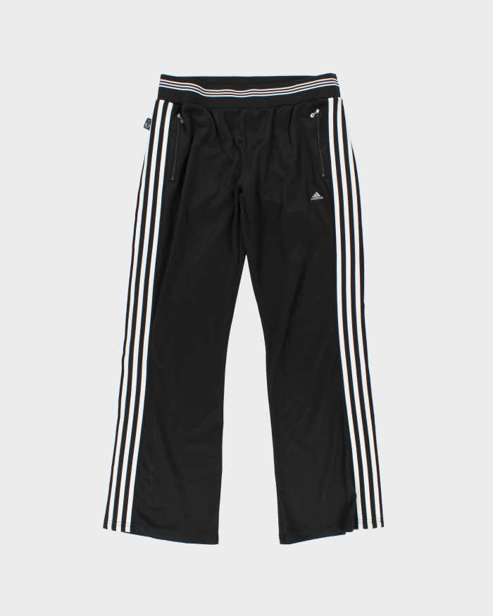 Vintage Women's Y2K 00s Adidas Climalite Flared Tracksuit Bottoms - XL