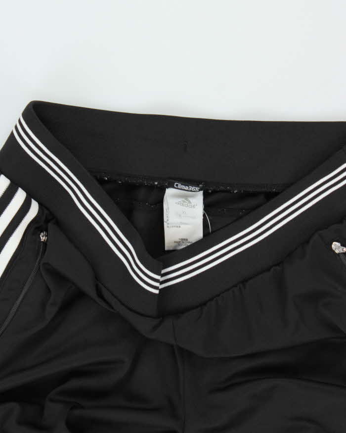 Vintage Women's Y2K 00s Adidas Climalite Flared Tracksuit Bottoms - XL
