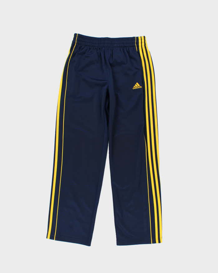 Vintage Women's Adidas Wide Leg Tracksuit Bottoms - L
