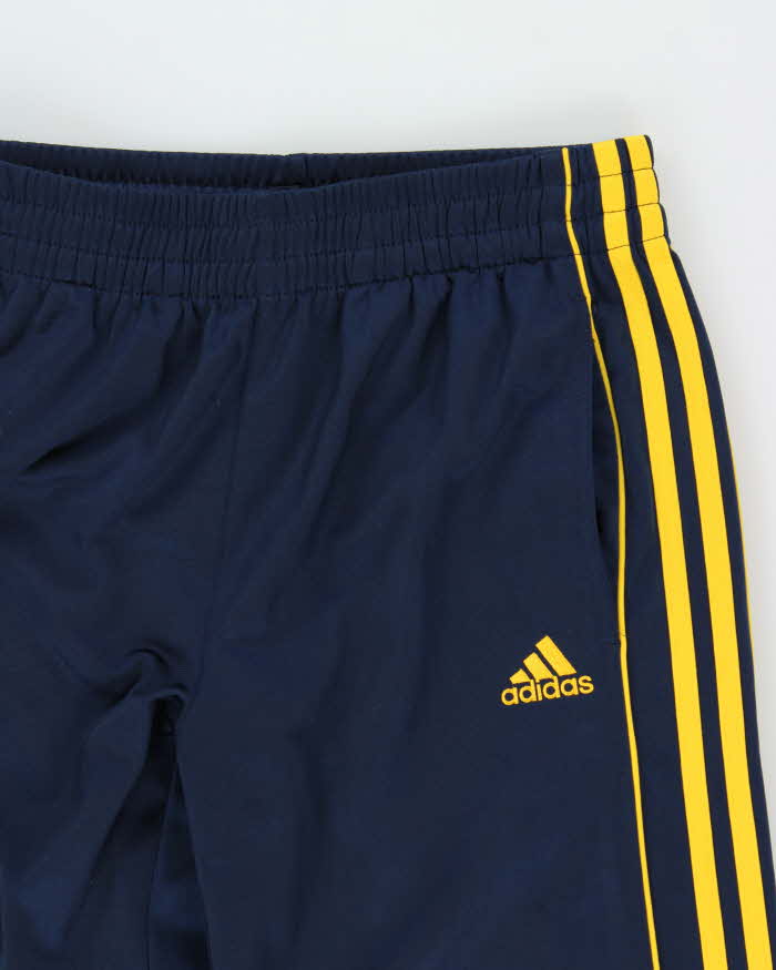 Vintage Women's Adidas Wide Leg Tracksuit Bottoms - L