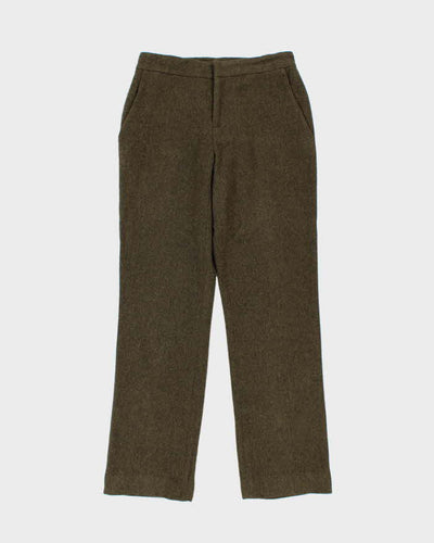 Vintage 90s Women's Lauren Ralph Lauren Wool Tweed Straight Leg Trousers - W30 L32
