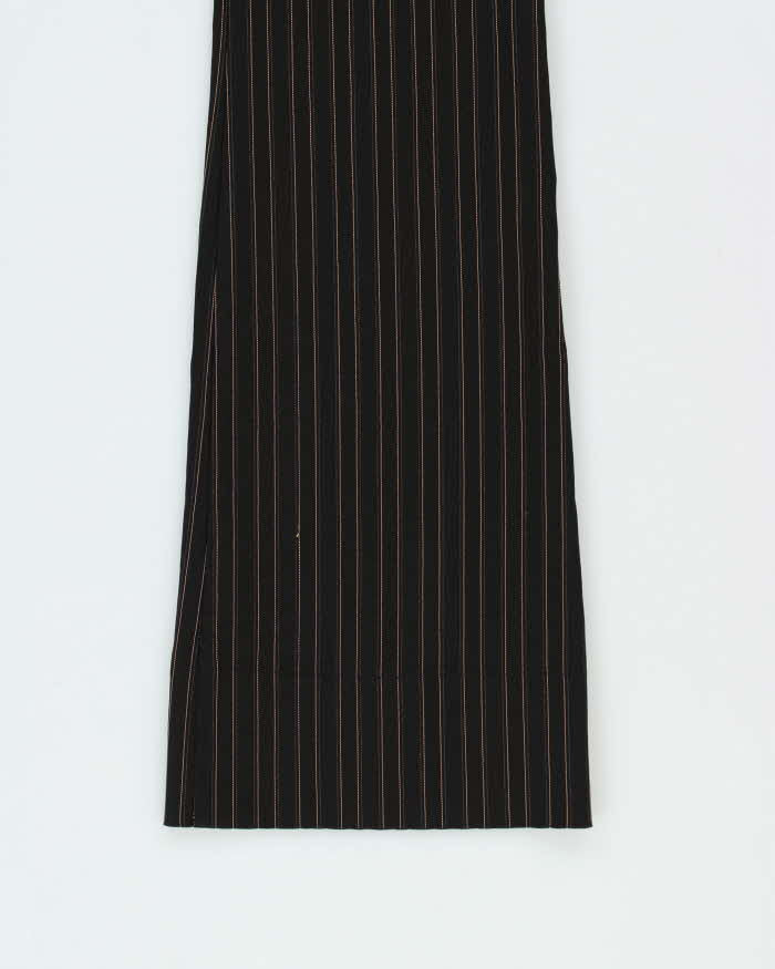 Vintage Y2K 00s Guess Pinstriped Flared Trousers - W28 L34