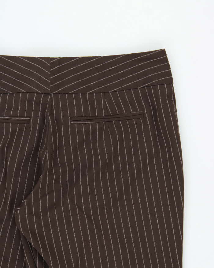 Vintage Y2K 00s Women's Tommy Hilfiger Striped Mid Rise Bootcut Trousers - W31 L30
