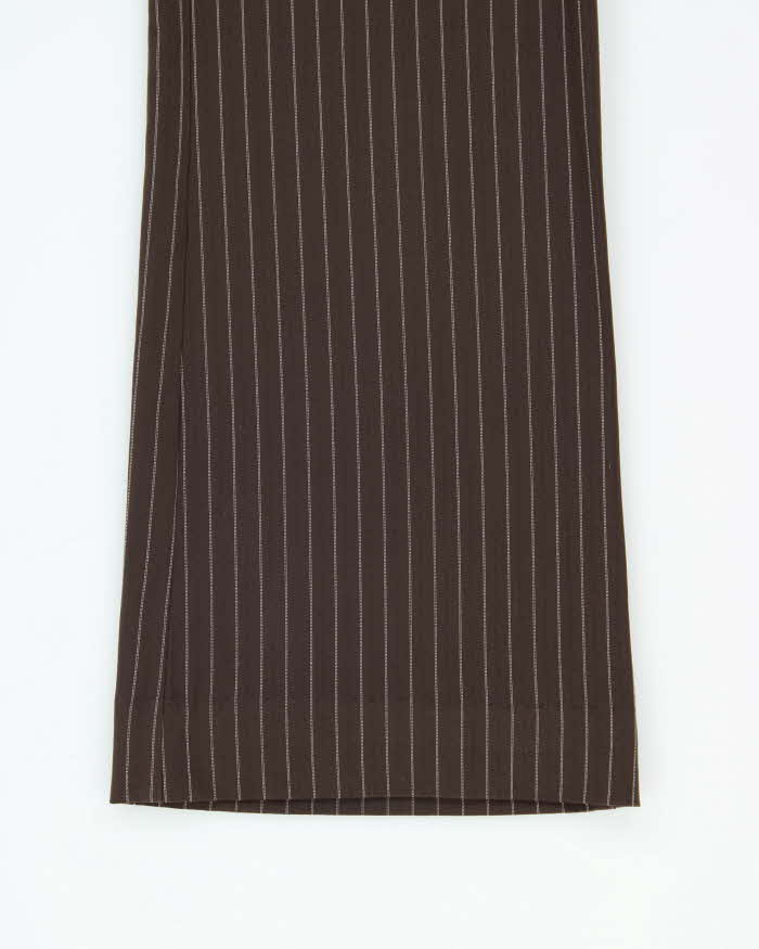 Vintage Y2K 00s Women's Tommy Hilfiger Striped Mid Rise Bootcut Trousers - W31 L30