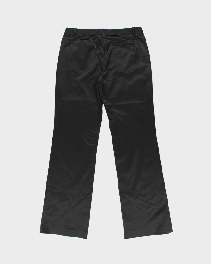 Vintage Y2K 00s Women's Calvin Klein Satin Low Rise Flared Trousers - W30 L32