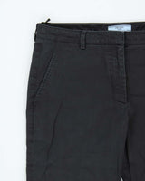 SS2015 Prada Women's Low Rise Big Cuff Bootcut Trousers - W34 L27