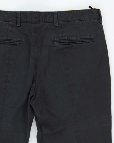 SS2015 Prada Women's Low Rise Big Cuff Bootcut Trousers - W34 L27