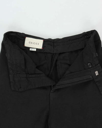 Resort 2021 Women's Gucci Eterotopia Silk Wool Blend High Waisted Flared Trousers - W26 L27