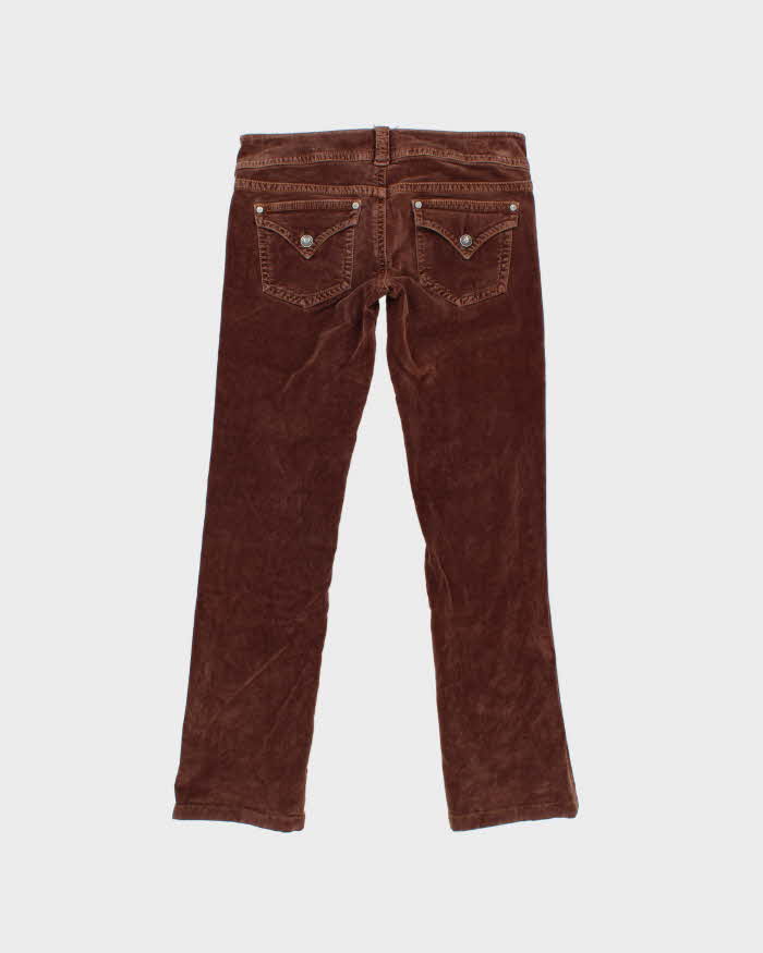 Vintage Y2k 00s Guess Low Waisted Velvet Trousers - W32 L30