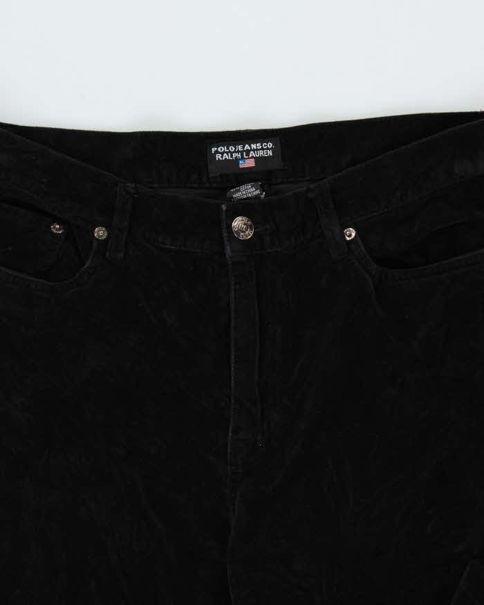 Vintage 90s Polo Jeans Ralph Lauren Velvet Trousers - W32 L29