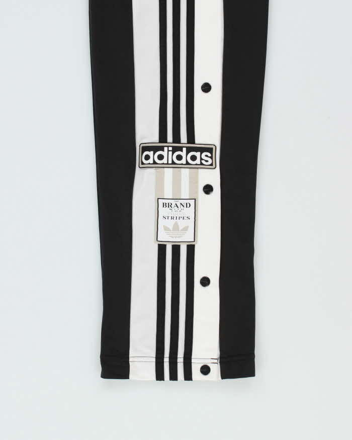Vintage Adidas Popper Tracksuit Bottoms - S