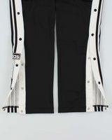 Vintage Adidas Popper Tracksuit Bottoms - S
