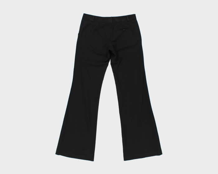 Vintage 00s Diane Von Furstenberg Wool &amp; Silk Trousers - W30 L33