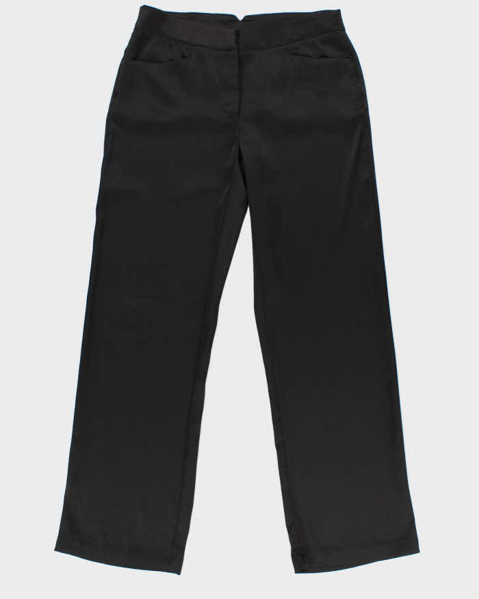 Vintage 00s Cleo Wide Leg Satin Trousers - W28 L28