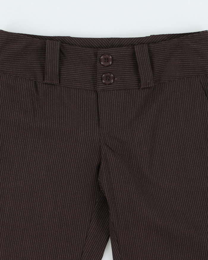 Vintage Y2k 00s 725 Originals Pinstripe Flared Trousers - W28 L28