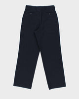 Vintage Y2K 00s Nautica Women's Pinstripe High Waisted Wide Leg Trousers - W29 L30