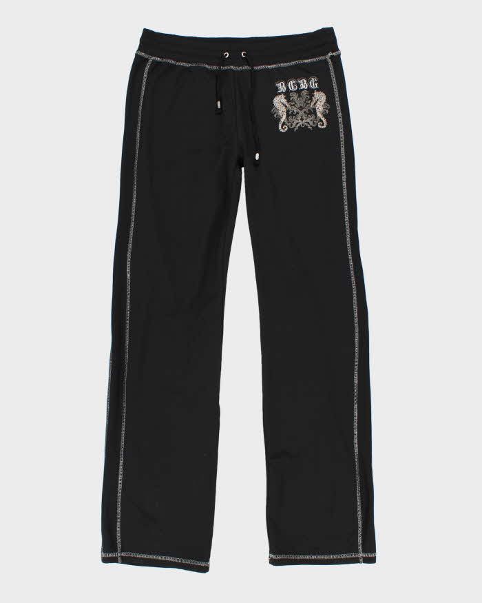Vintage Y2k 00s BCBG Embroidered Tracksuit Bottoms - L