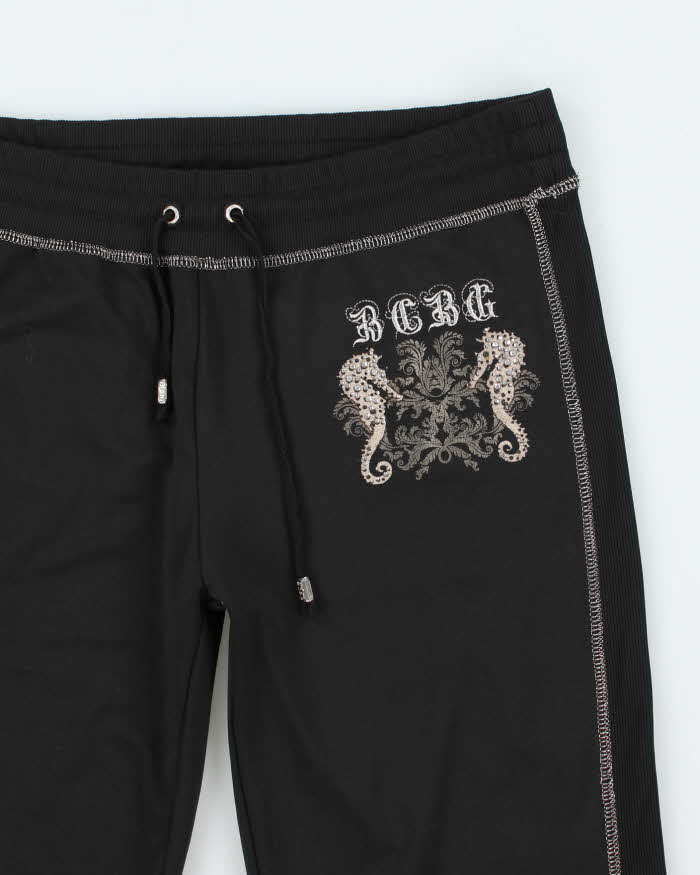 Vintage Y2k 00s BCBG Embroidered Tracksuit Bottoms - L