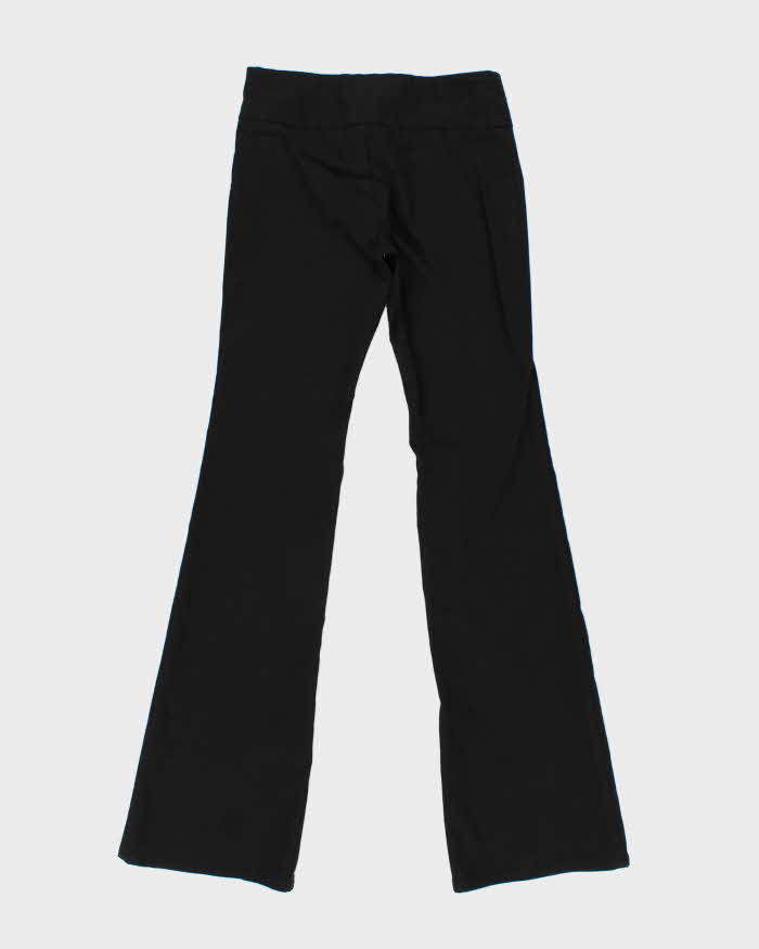 Vintage 90s Guess Jeans Black Flared Trousers - W28 L32
