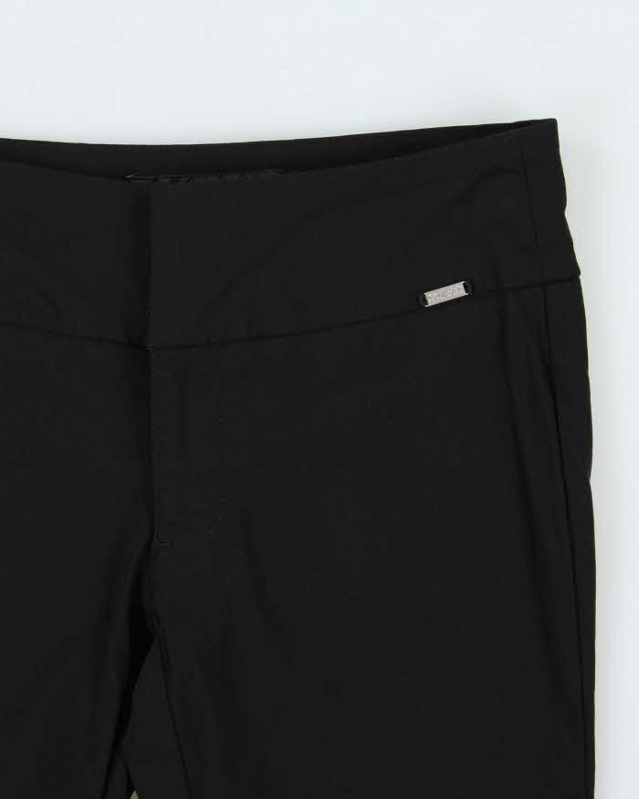 Vintage 90s Guess Jeans Black Flared Trousers - W28 L32