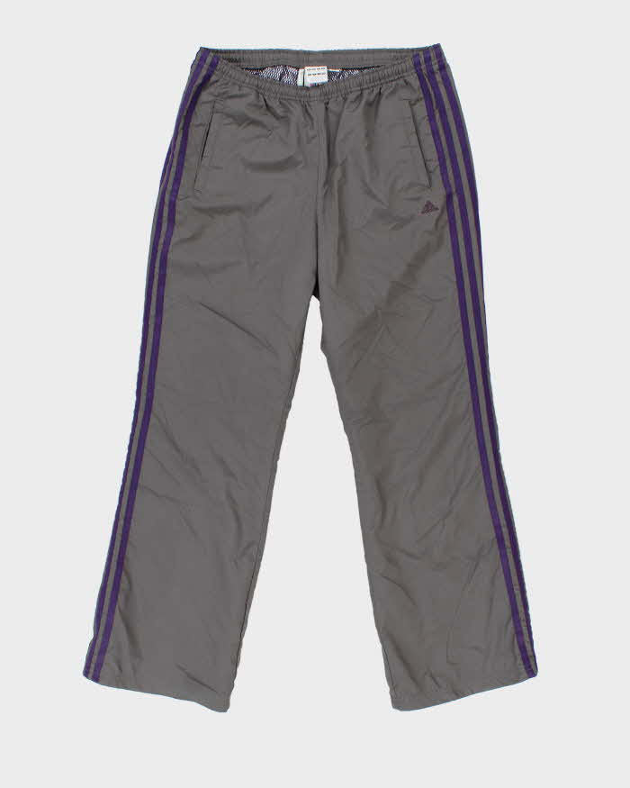 Vintage 00s Adidas Clima365 Soft Shell Tracksuit Bottoms - M