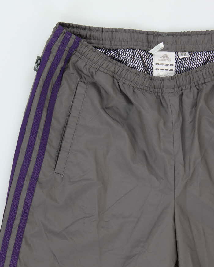 Vintage 00s Adidas Clima365 Soft Shell Tracksuit Bottoms - M