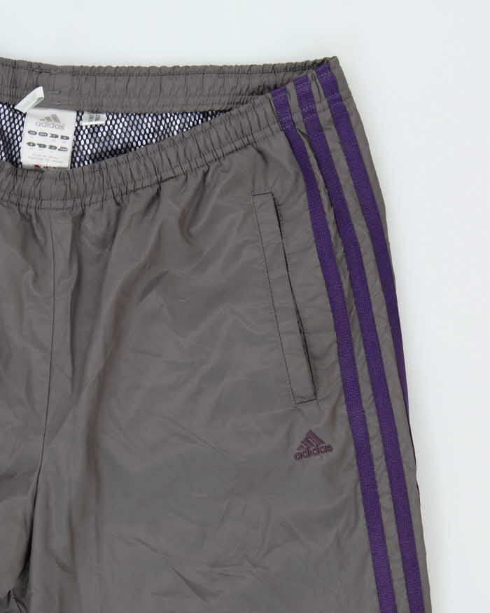 Vintage 00s Adidas Clima365 Soft Shell Tracksuit Bottoms - M